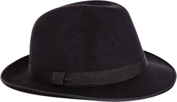 Combo 2 Nón Phớt Vintage Fedora, Nón Cao Bồi Thời Trang Nam Nữ (1 Đen 1 Xanh)