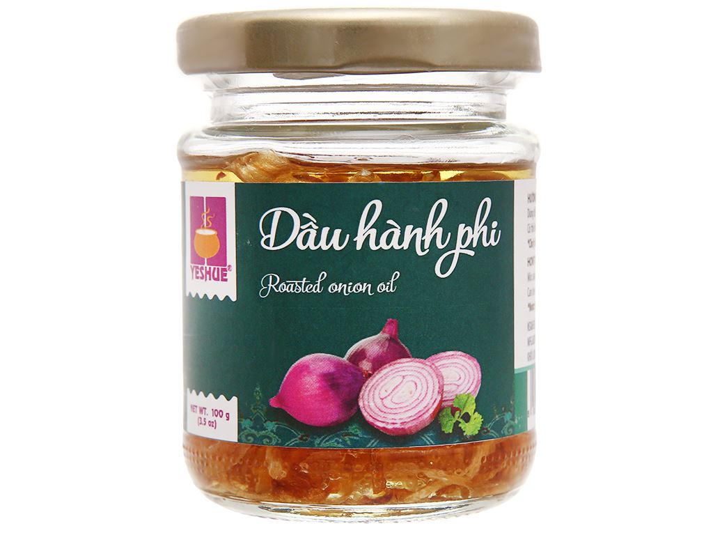 Dầu hành phi hũ Yeshue 100g