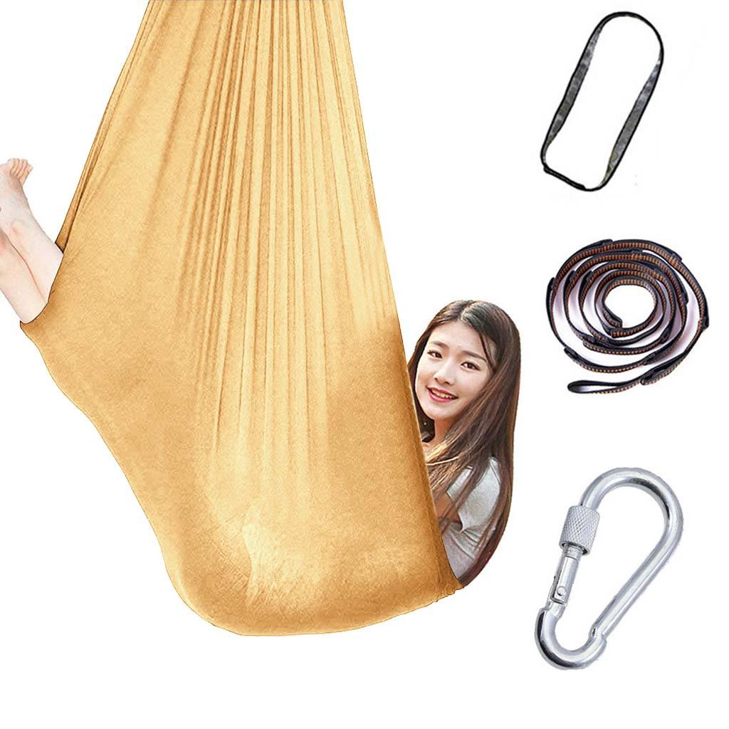 Kid Võng Xoay Chiều Rộng 1M Ngoài Trời Phòng Ngủ Hangmat Lửng Nằm Đọc Sách Ngồi Võng Strape Vải Đầm Cắm Trại Hangmat