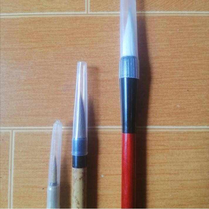 Bộ 3 cây bút lông tiểu_trung _ đại