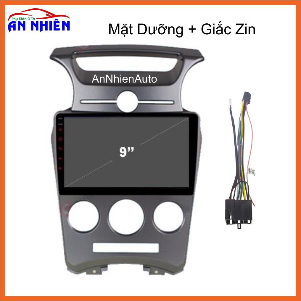 Màn Hình 9 inch Cho Xe CARENS - Màn Hình DVD Android Tặng Kèm Mặt Dưỡng Giắc Zin Cho KIA Carens