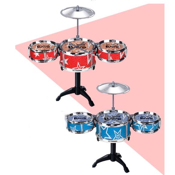 Bộ Trống đồ chơi cho bé Jazz Drum 3 Trống Đồ chơi âm nhạc cho bé