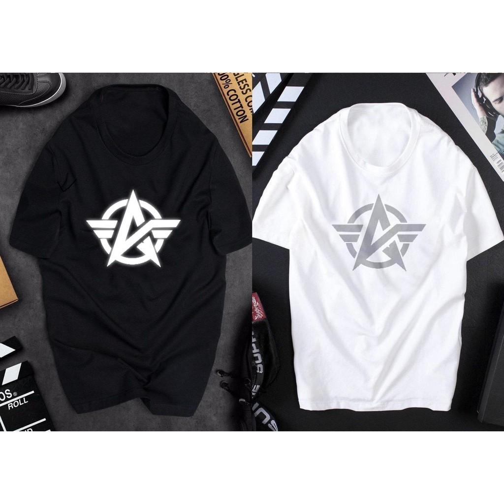 Áo thun Unisex phản quang Form rộng vải dày mịn