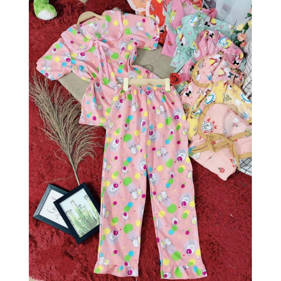 ĐỒ BỘ PIJAMA LỤA CAO CAP SIZE TU 40 DEN 60 KI