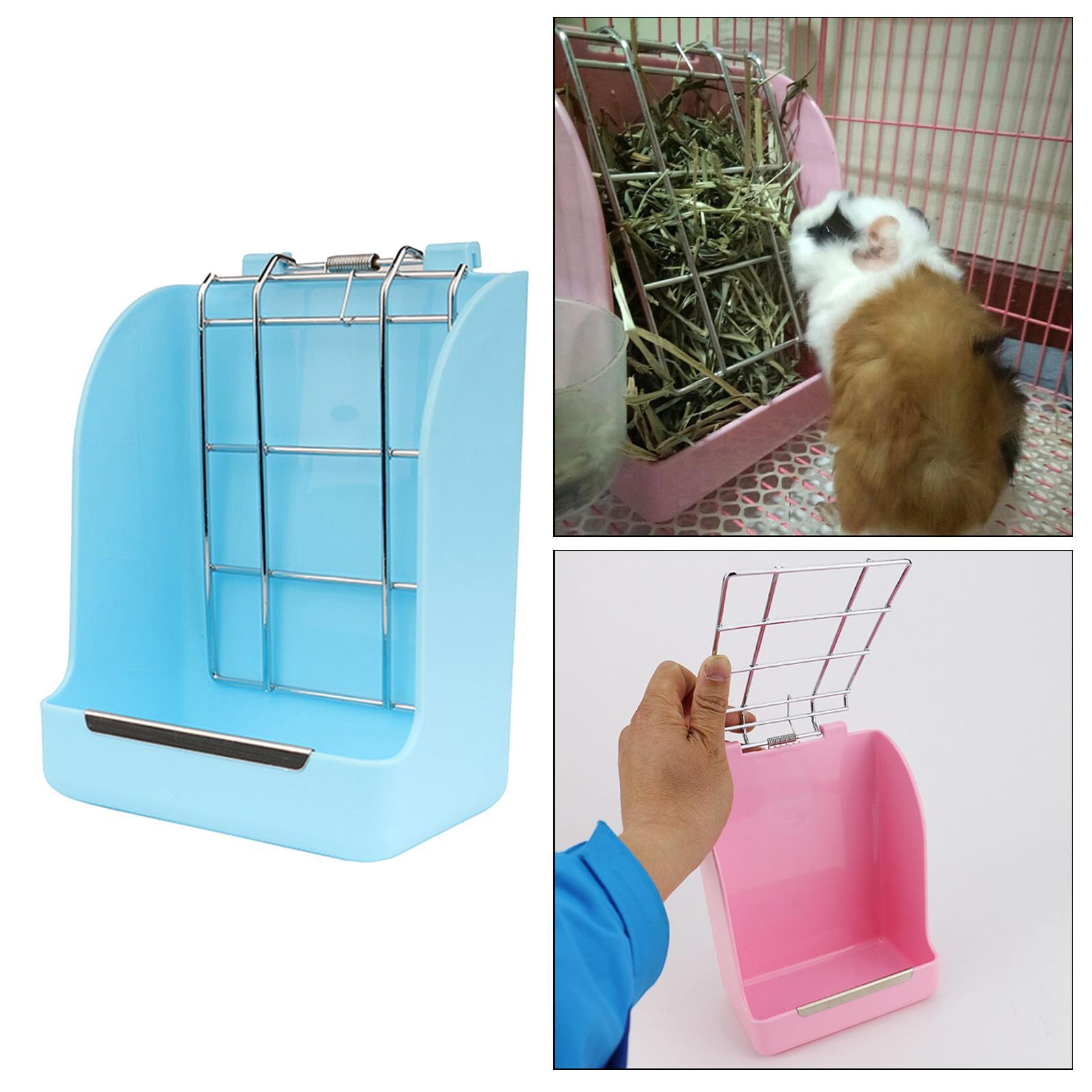 3Pcs Hanging Rack Bowl Food Dispenser Rabbit Feeder for Herbivore Guinea Pig