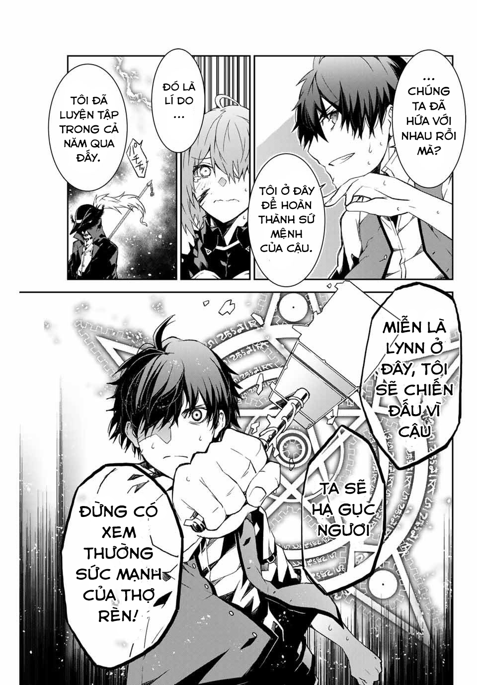 từ chức nghiệp yếu nhất trở thành "thợ rèn" mạnh nhất chapter 0 3