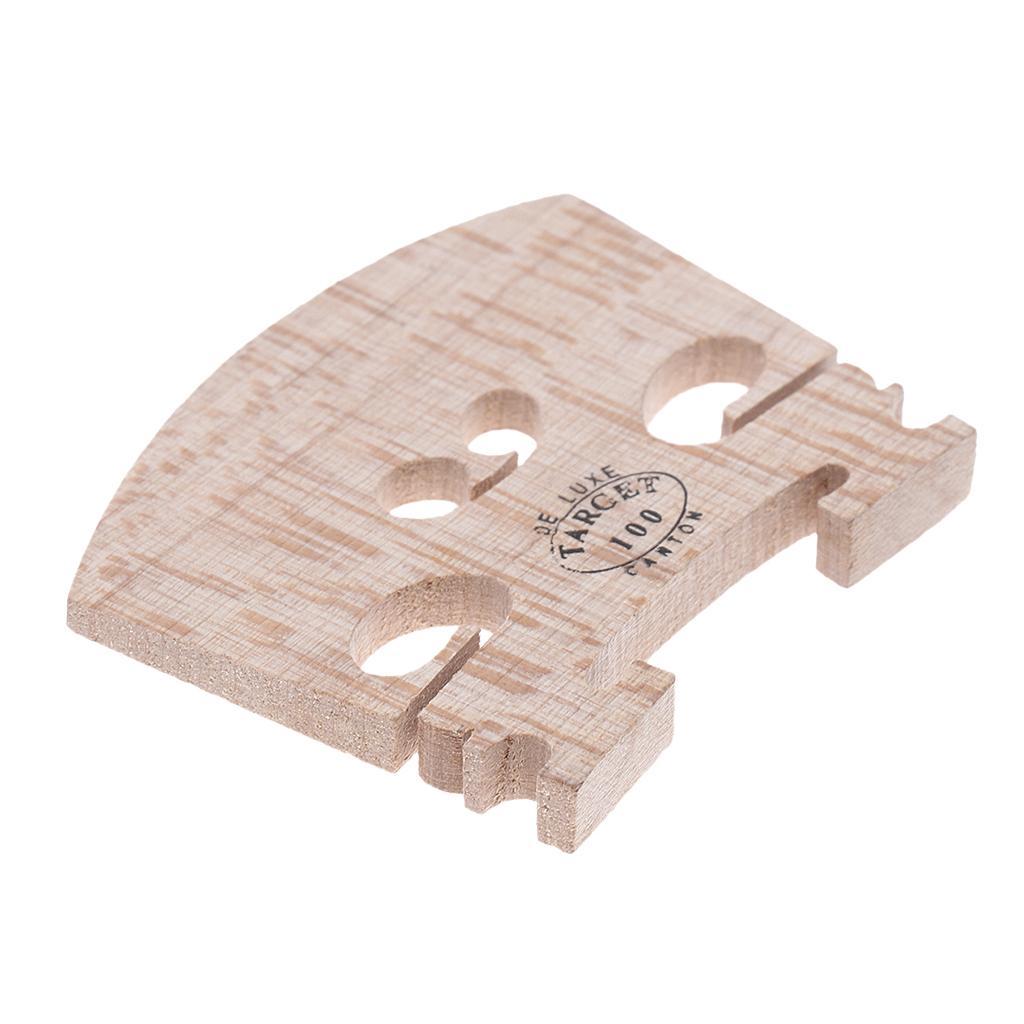 Finest 4/4 Scale Violin Fiddle Bridge Musical Instrument Parts DIY