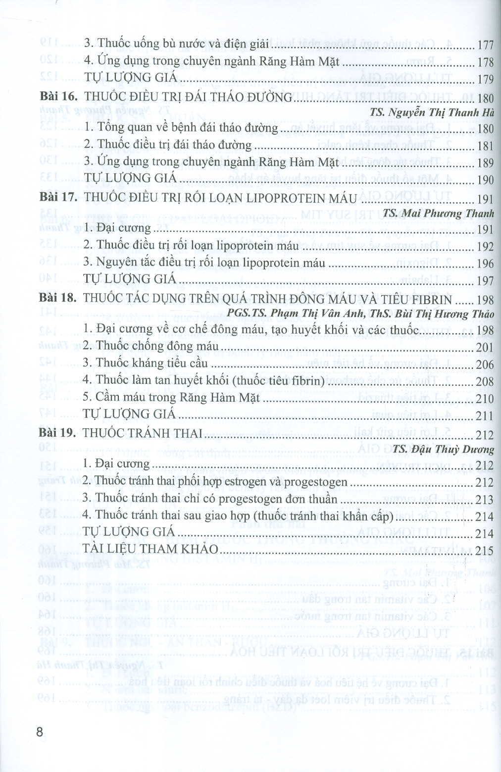Giáo Trình Dược Lý Lâm Sàng Cho Sinh Viên Hệ Bác Sĩ Chuyên Ngành Răng Hàm Mặt - ảnh 8