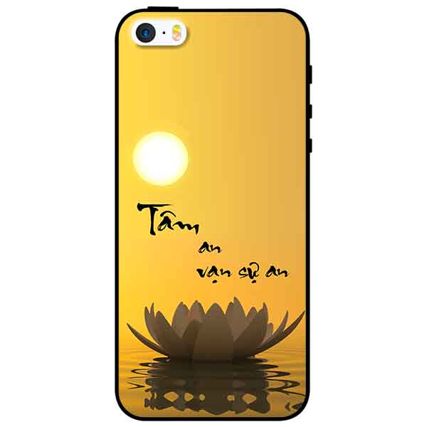 Ốp lưng in cho Iphone 5/5s/5se Mẫu Tâm An