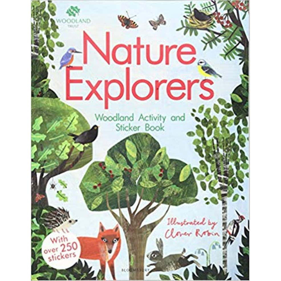 The Woodland Trust: Nature Explorers Woodland Activity và Sticker Book