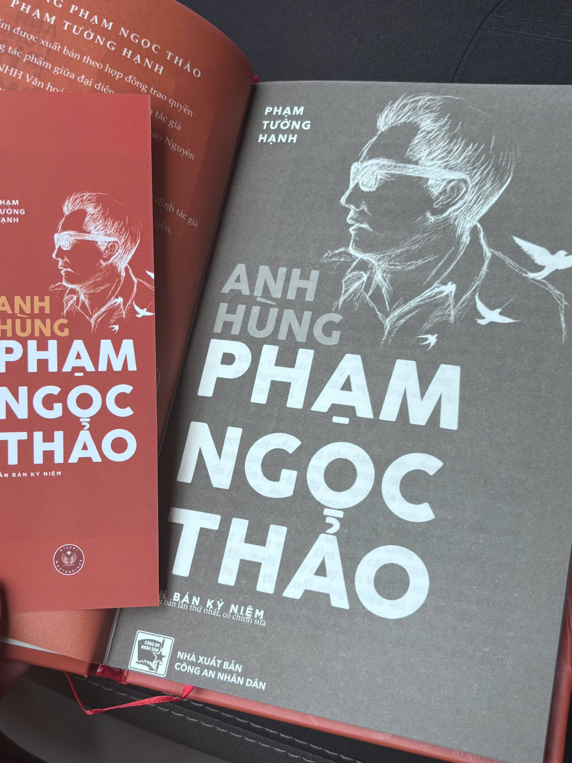 (Ấn bản kỷ niệm, Bìa cứng) ANH HÙNG PHẠM NGỌC THẢO – Phạm Tường Hạnh - Waka