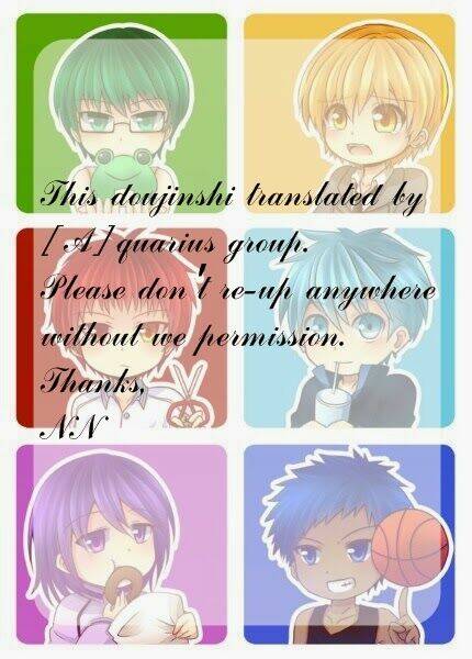 kuroko – tuyển thủ vô hình: short doujinshi chapter 170 1