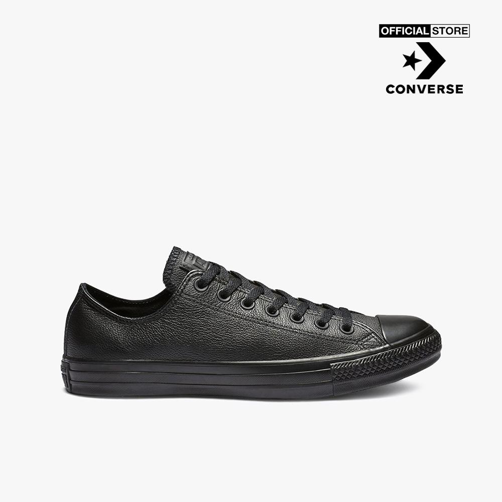 CONVERSE - Giày sneakers cổ thấp unisex Chuck Taylor All Star Mono Leather 135253C