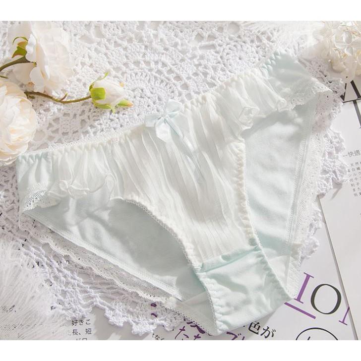 Quần Lót Nữ Cotton Tinh Khiết Phối Ren Xuất Đông Âu Hàng Loại Đẹp.