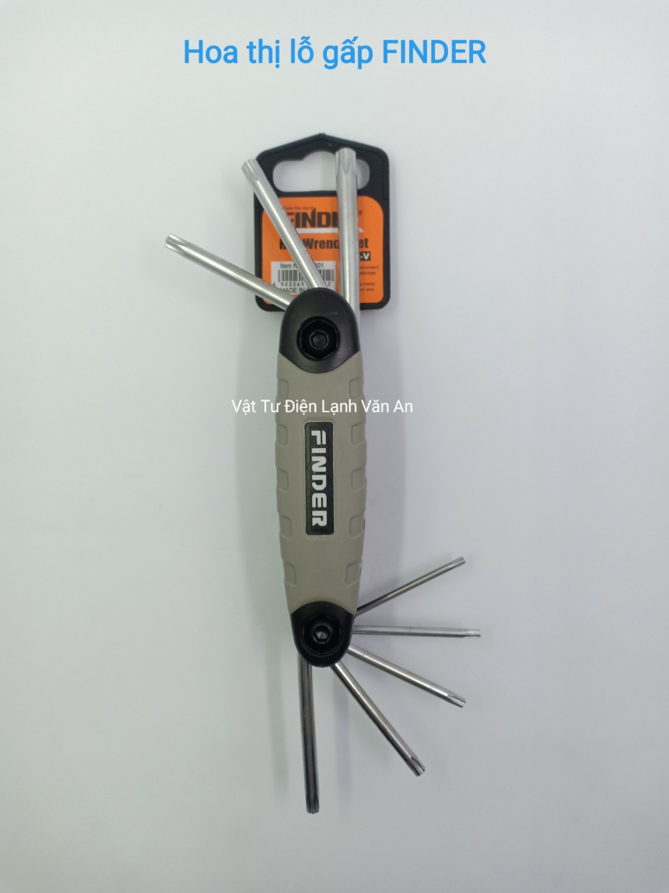 Bộ hoa thị lỗ gấp FINDER