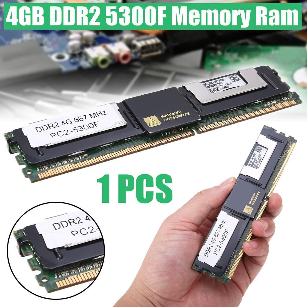 Thẻ Nhớ Ram 4GB DDR2 5300F 667Mhz 1.8V ECC 240 Pin CL5 Cho Máy Tính Mới