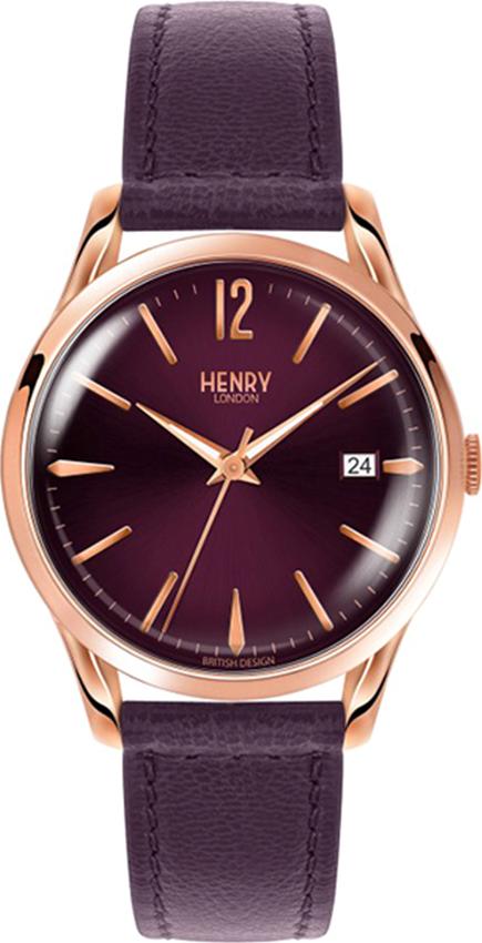 Đồng Hồ Đôi Dây Da Henry London HL39-S-0080 - HL30-US-0076