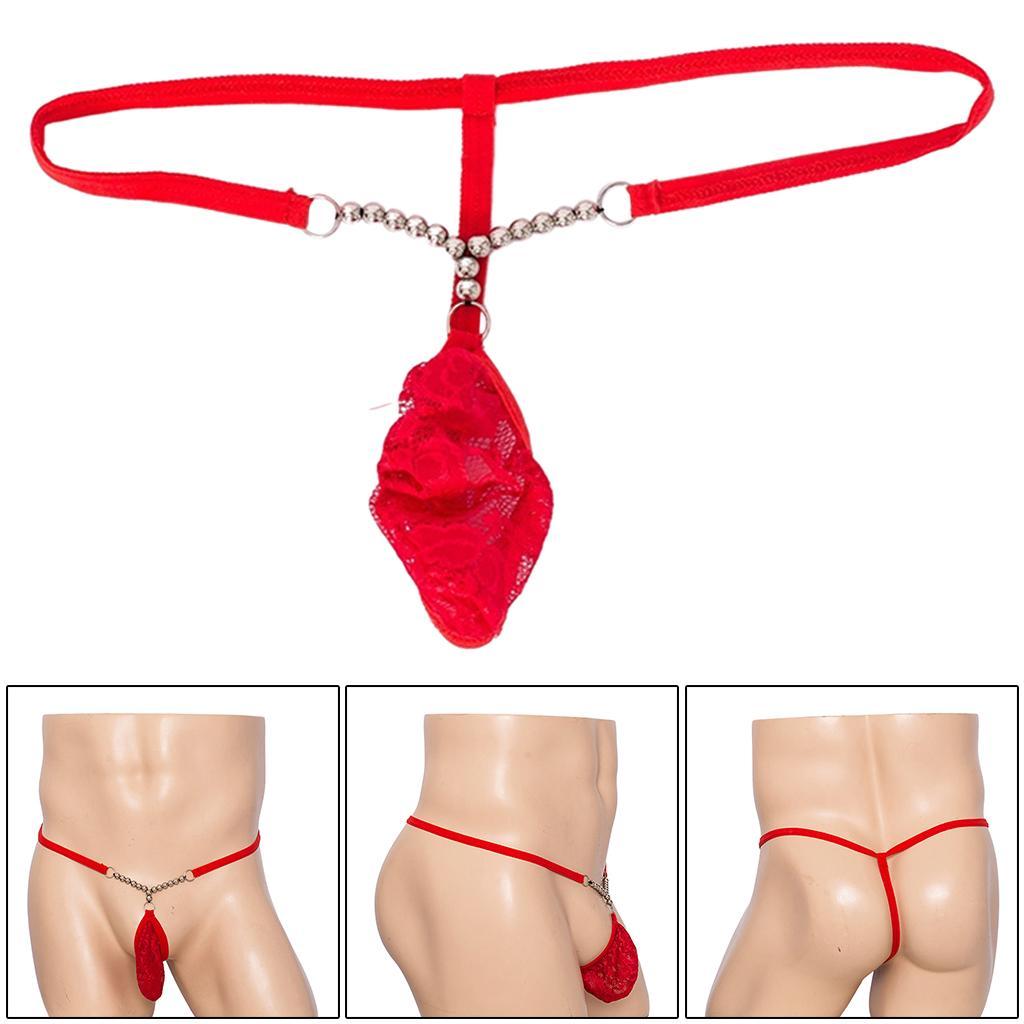 Comfortable Men Thongs Underwear Low Waist Panties