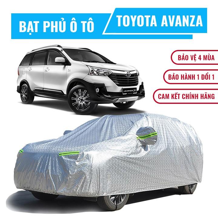 Bạt phủ xe ô tô 7 chỗ Toyota Avanza 3 lớp chống nóng, chống thấm, chống bụi. Bạt phủ xe Avanza, Bạt trùm xe hơi