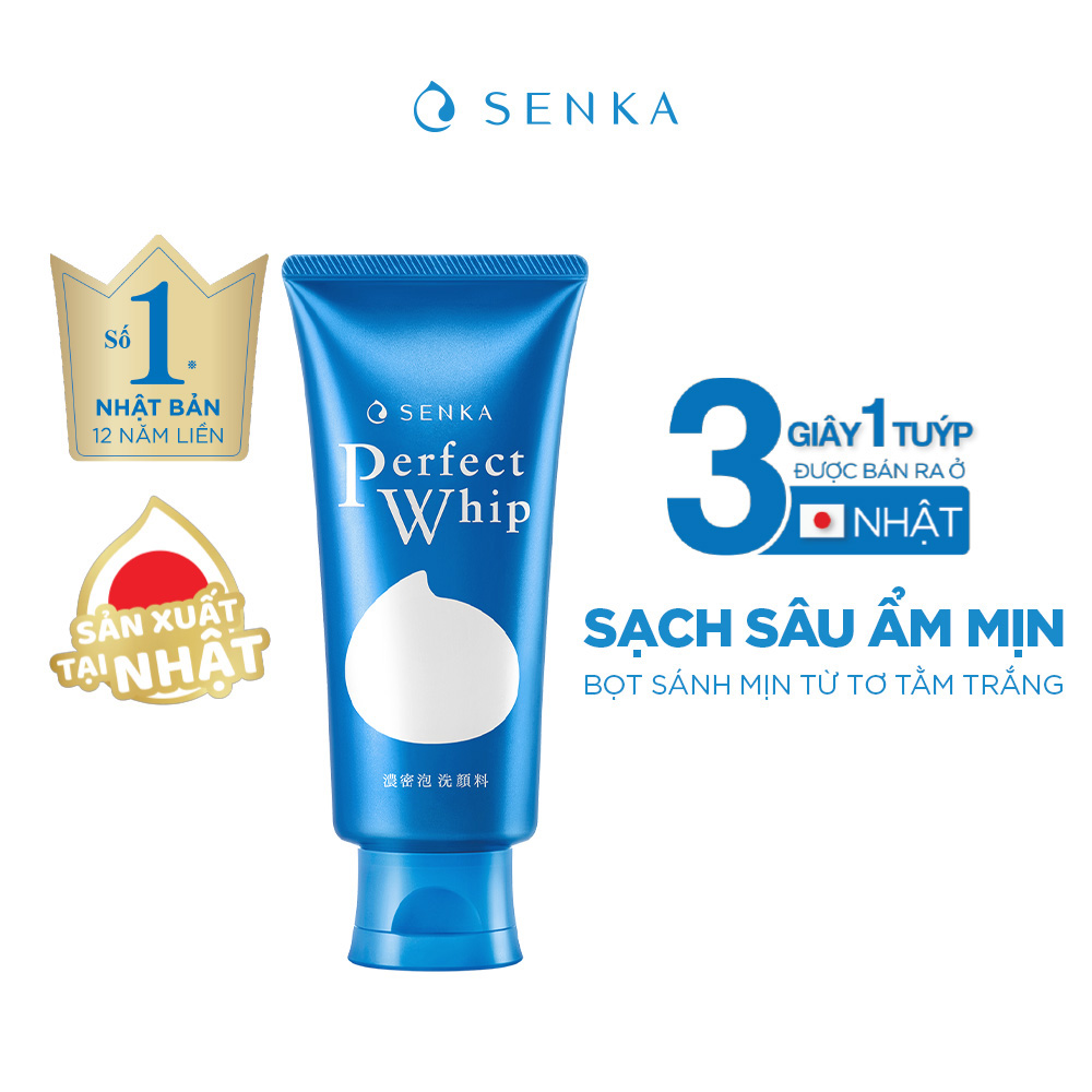 Bộ đôi Senka làm sạch cho mọi loại da
