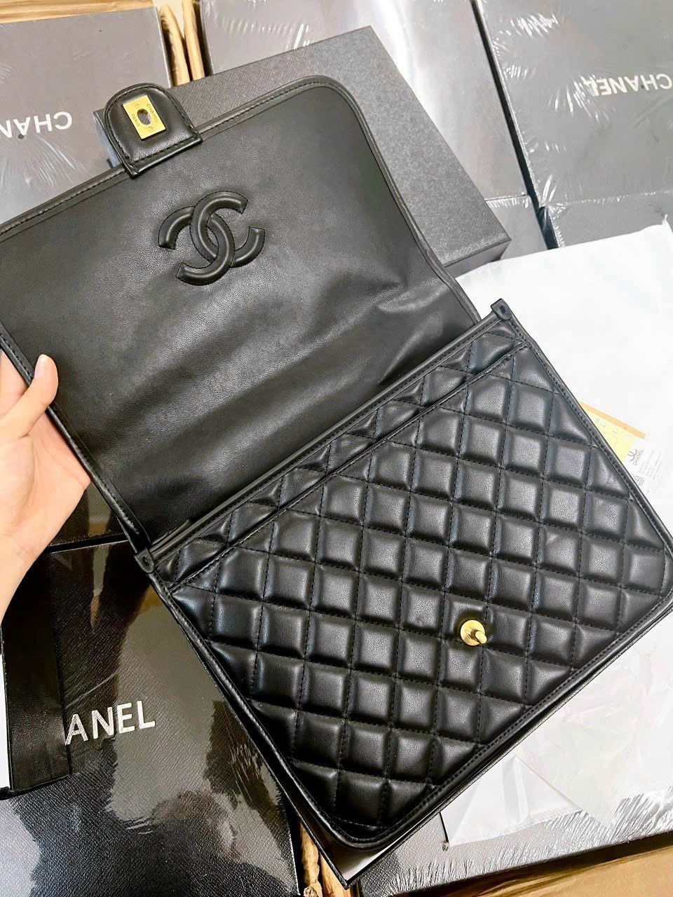 Balo dáng cặp công sở nam nữ unisex 2 trong 1 có quai cầm ô trám da bóng da lì size 30 fullbox super vip Smano hỏa tốc