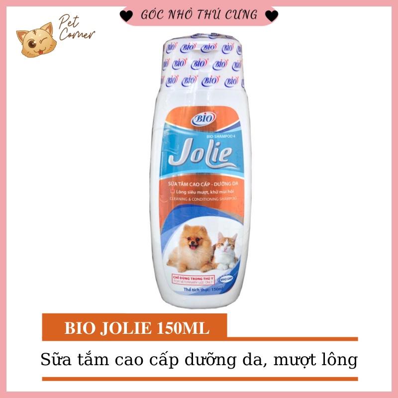 Sữa tắm cao cấp Bio Jolie dưỡng da, làm mượt lông, khử mùi hôi cho chó mèo (150ml)