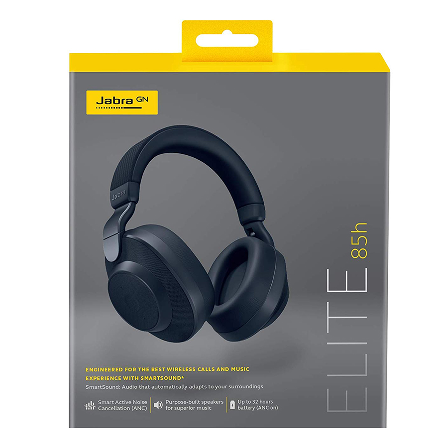 Tai Nghe Bluetooth Chụp Tai On-ear Jabra Elite 85h - Hàng Chính Hãng