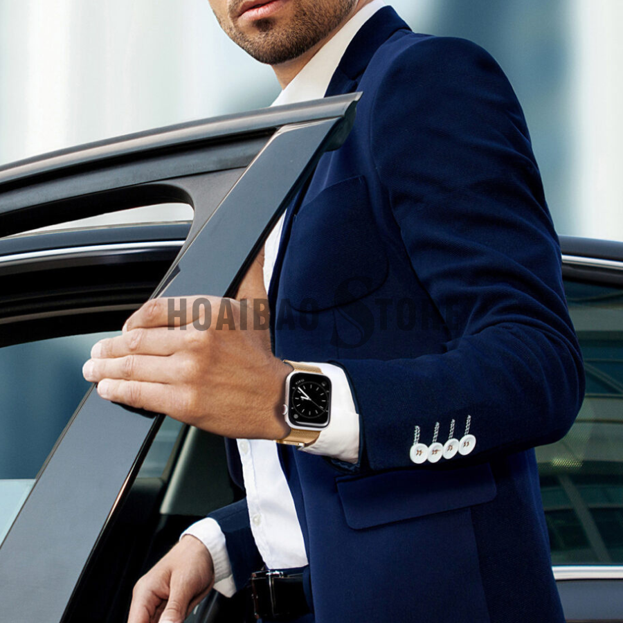 Dây Đeo DUX DUCIS Series Milanese dành cho Apple Watch 38/40/41MM & 42/44/45/49MM DT/NC bền bỉ, thanh lịch