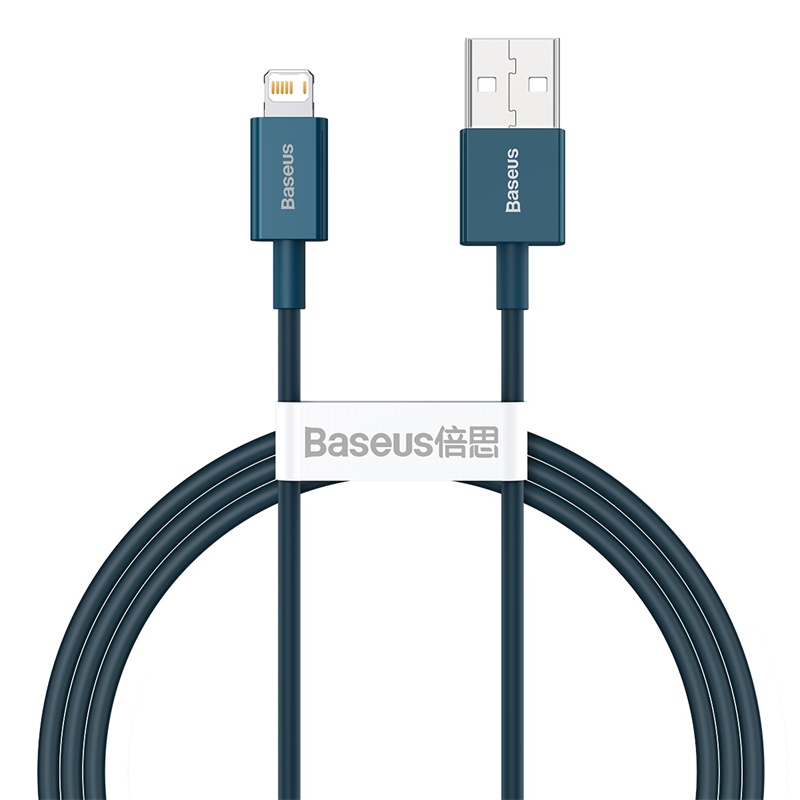 Cáp sạc Ln Baseus Superior Series Fast Charging Data Cable cho iPhone/ iPad (2.4A, 480Mbps, Fast charge, ABS/ TPE Cable) (Hàng chính hãng)