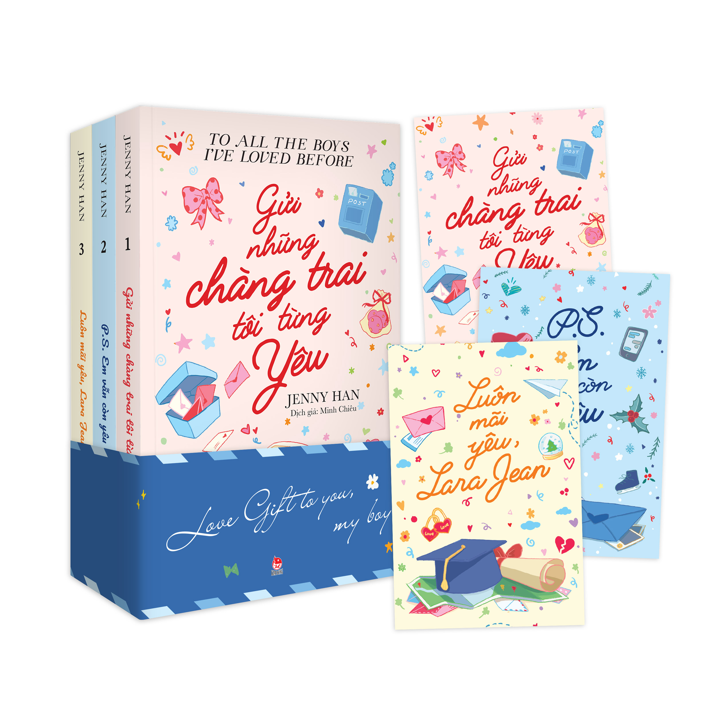Combo Sách To All the Boys I've Loved Before (3 Tập)