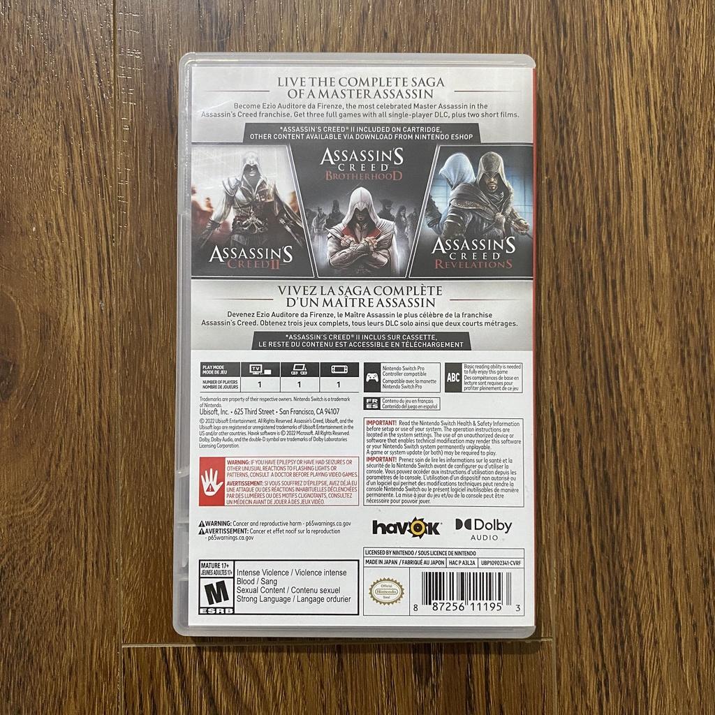 Game Assassin's Creed The Ezio Collection - Game hành động Switch