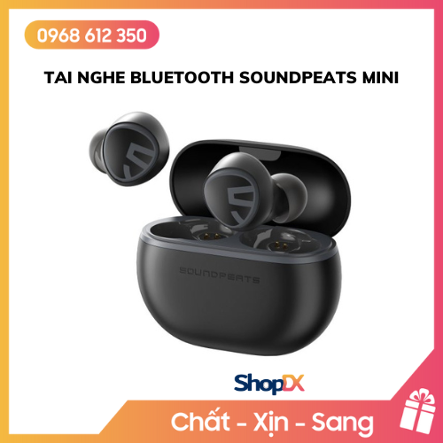 Tai Nghe Bluetooth Soundpeats Mini - Hàng Chính Hãng