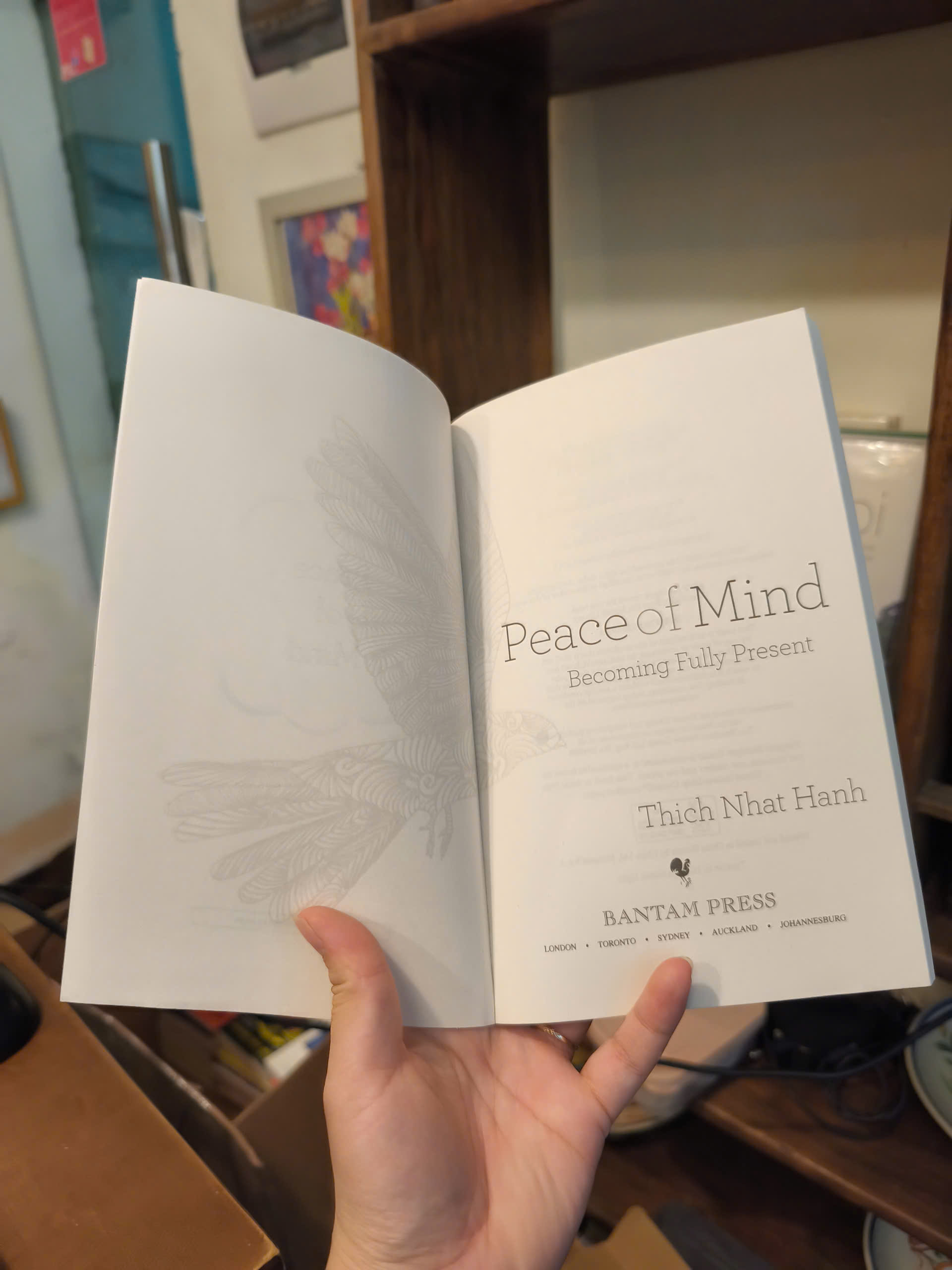 Sách - Peace of Mind by Thich Nhat Hanh - Triết Học, Tôn Giáo tiếng Anh - Philosophy, Religion