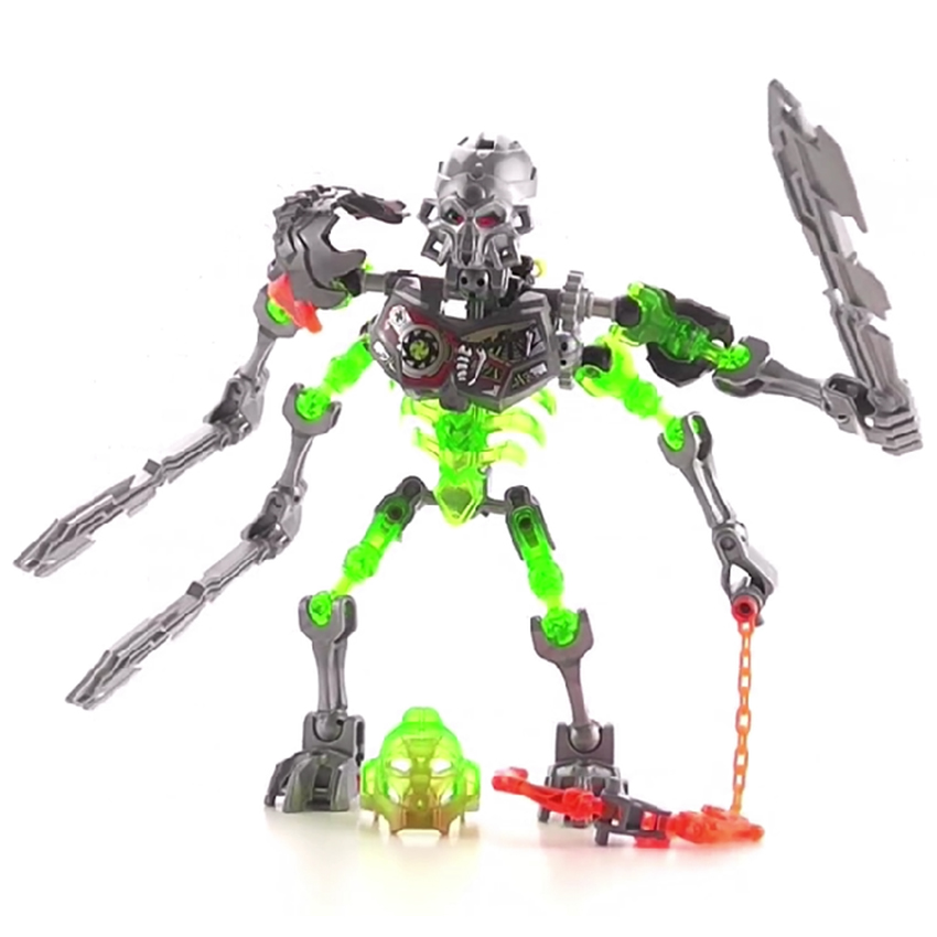 Bộ mô hình đồ chơi Bionicle 710-2 Skull Slicer dành cho bé trên 8 tuổi (73 chi tiết)