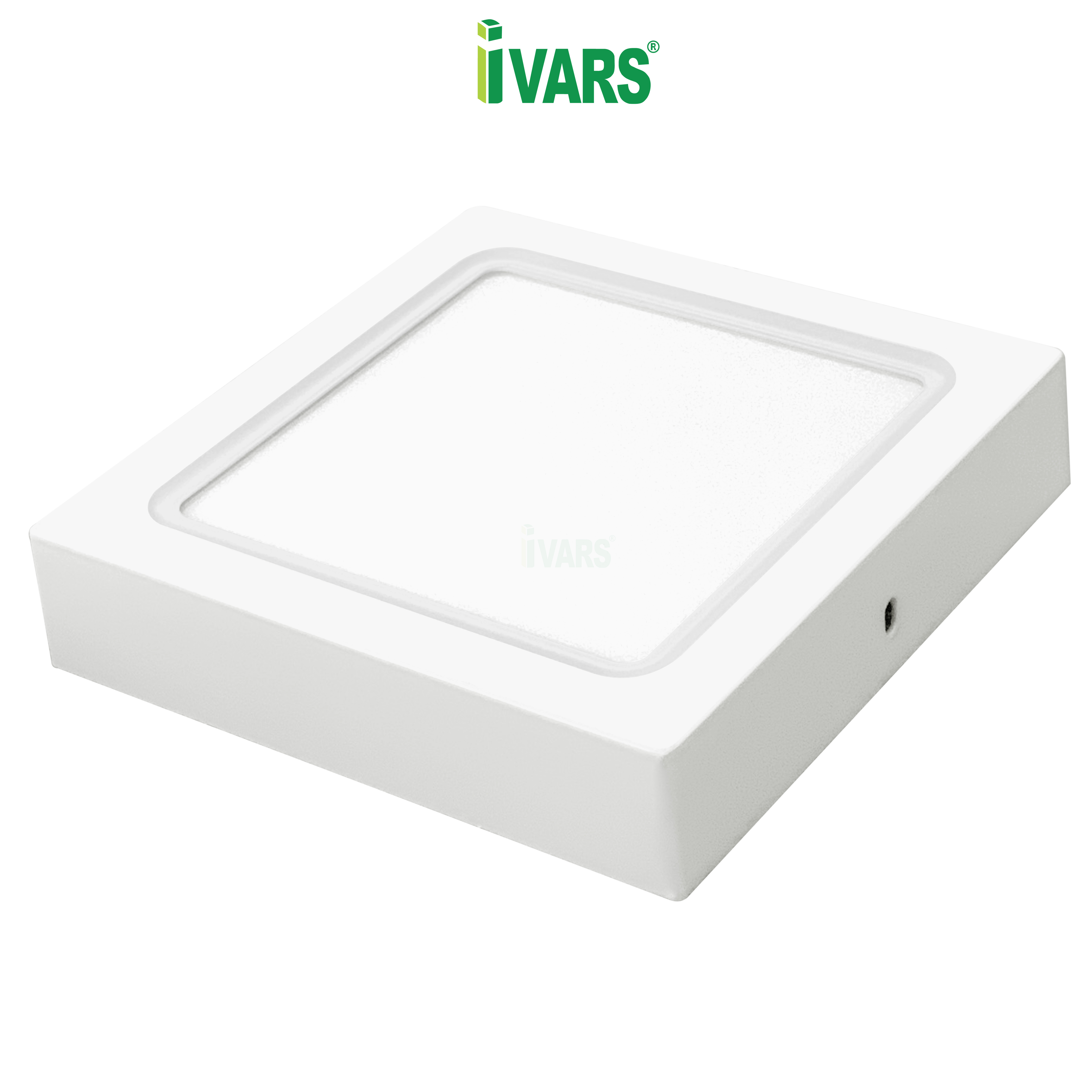 Đèn LED Ốp Nổi Đơn Sắc Hình Vuông Thương Hiệu IVARS - Hàng chính hãng