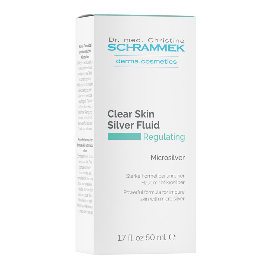 Sản phẩm ngăn ngừa mụn, giảm nhờn_Clear skin silver fluid