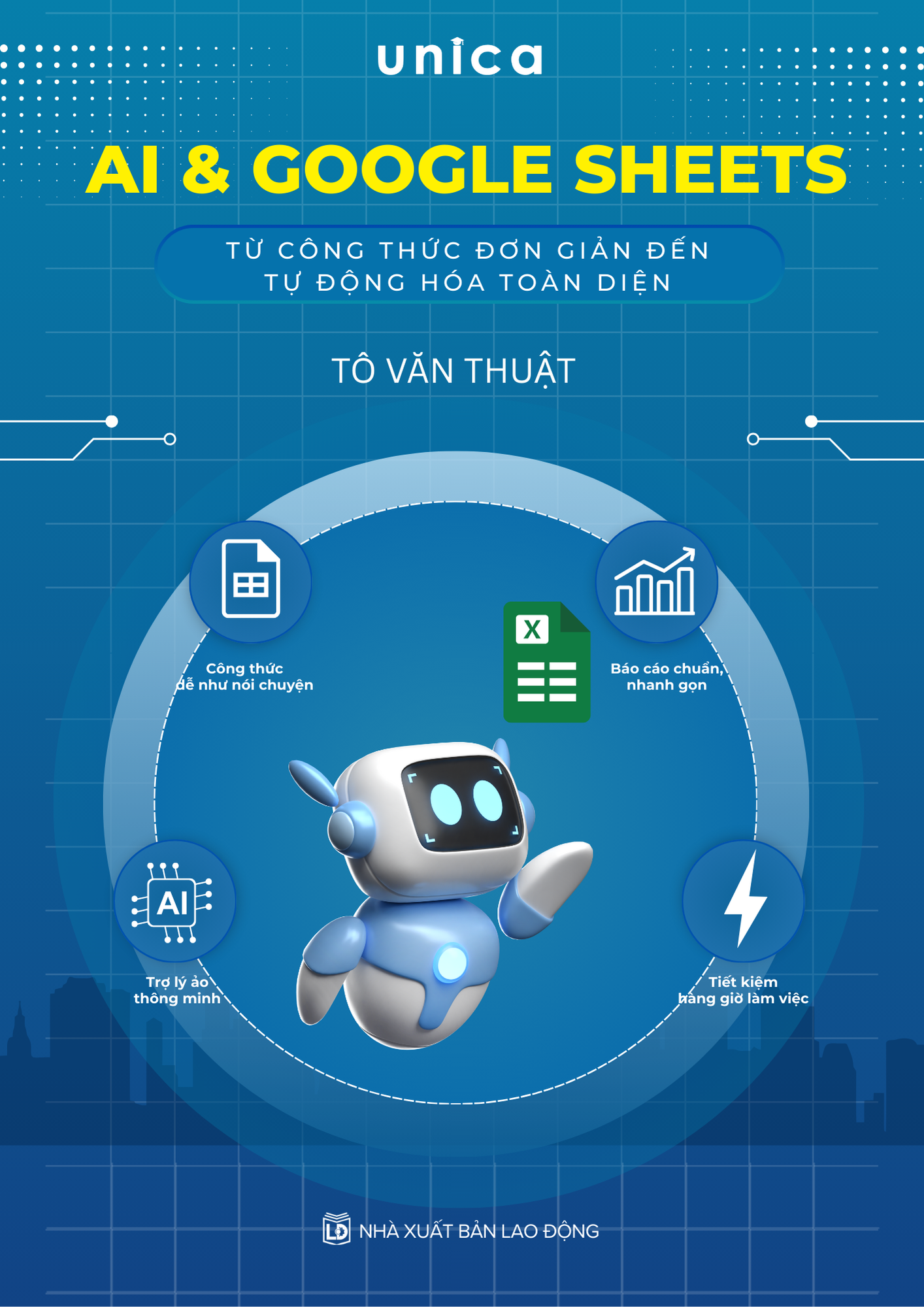Sách Sổ tay AI &amp; Google sheets - Từ công thức đơn giản đến tự động hóa toàn diện
