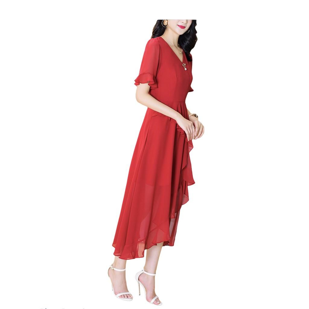 đầm dự tiệc sang trọng cao cấp ( thời trang trung niên Anitagreen) tv70-121