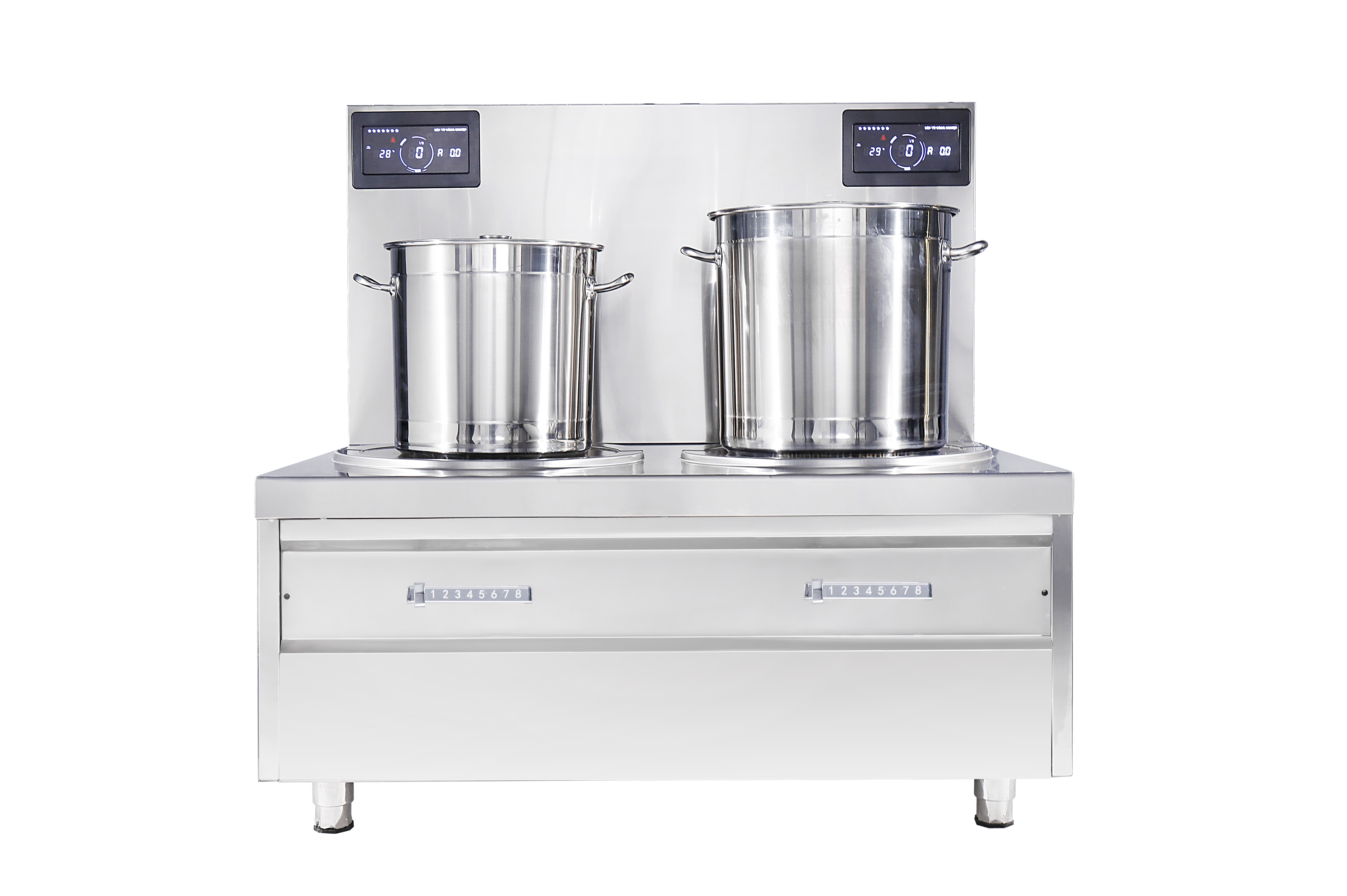 [CỬA HÀNG CHÍNH HÃNG] Bếp từ công nghiệp đôi 15KWx2 mặt phẳng Viner