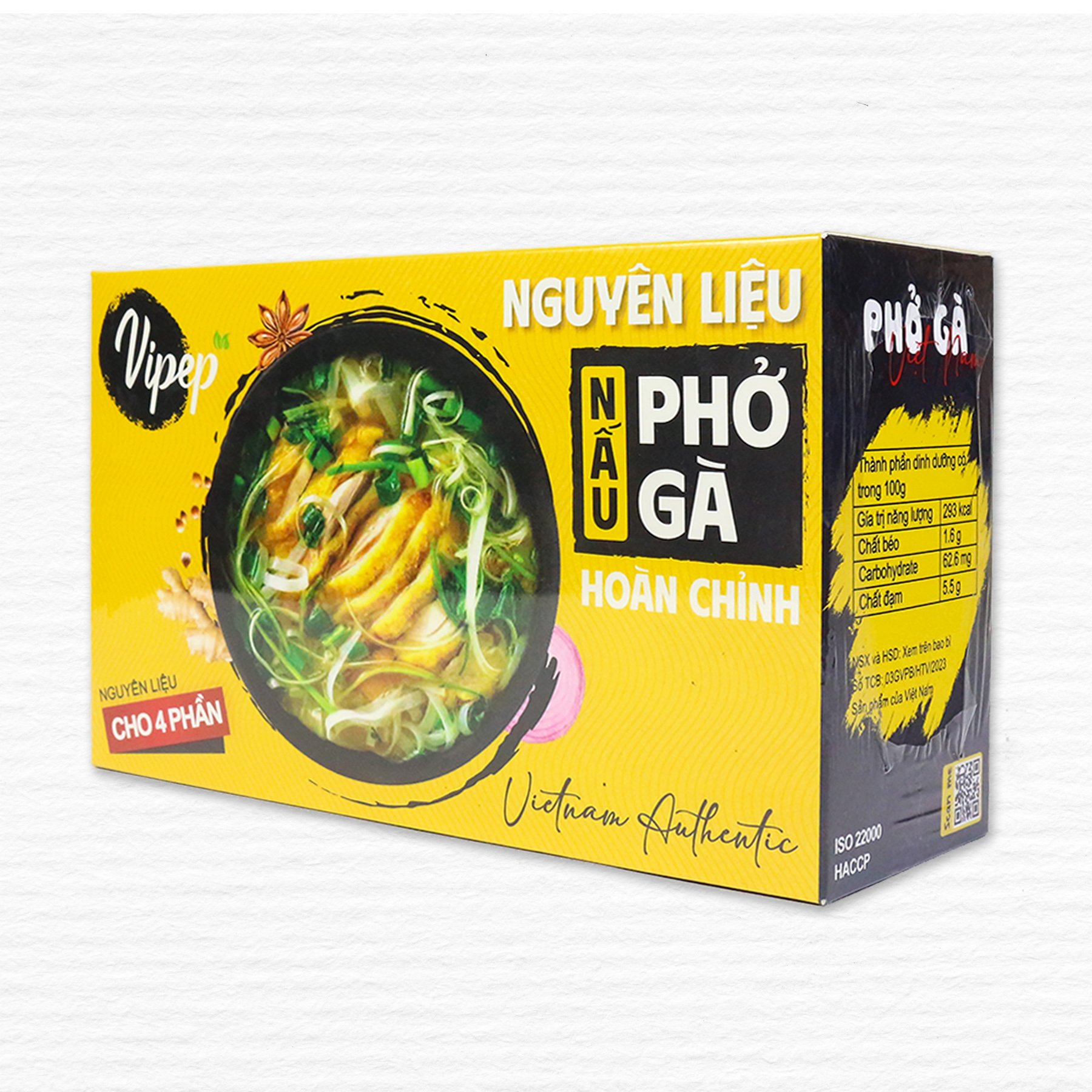 Nguyên Liệu Nấu Phở Gà Hoàn Chỉnh Vipep 320G