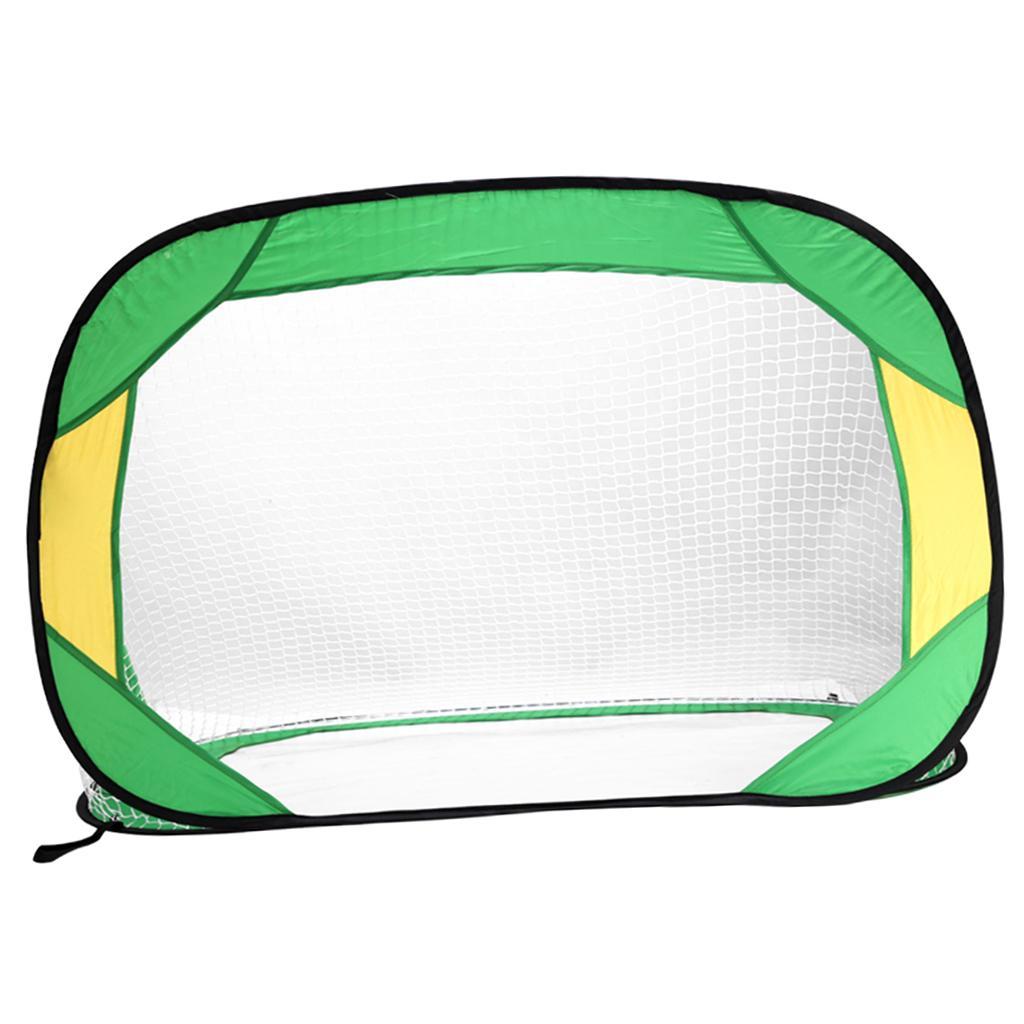 Kids Small Size Portable Soccer Goal Football Gate Outdoor Sport Training Toy - Green