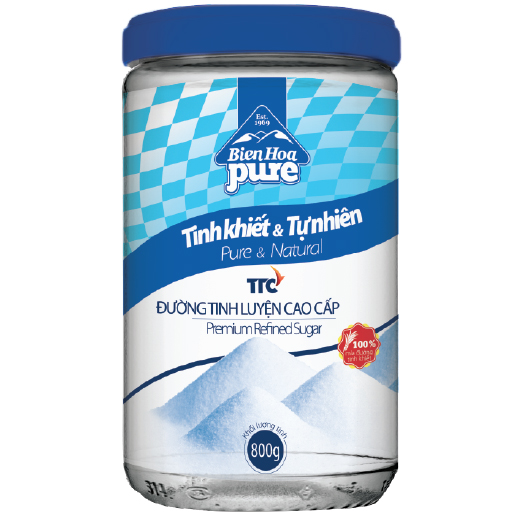 Đường Tinh Luyện Đặc Biệt Hũ 800g