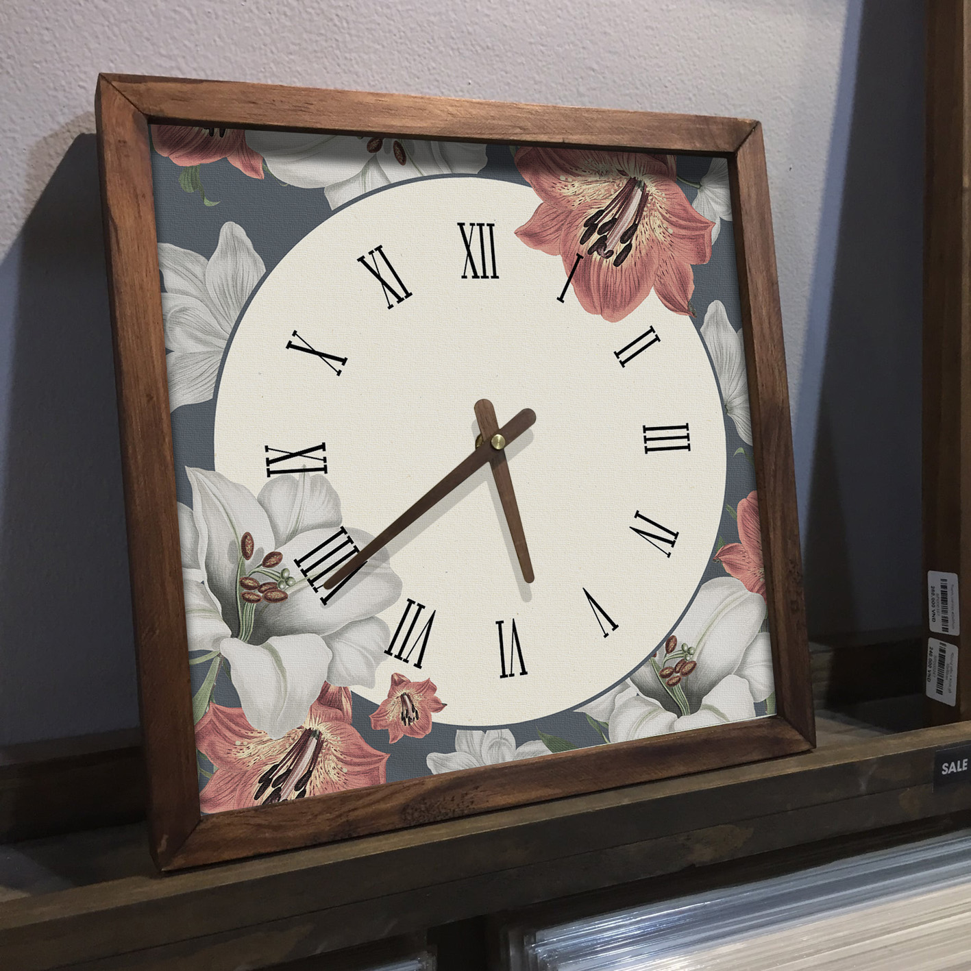 Đồng hồ treo tường canvas Artclock Soyn C51