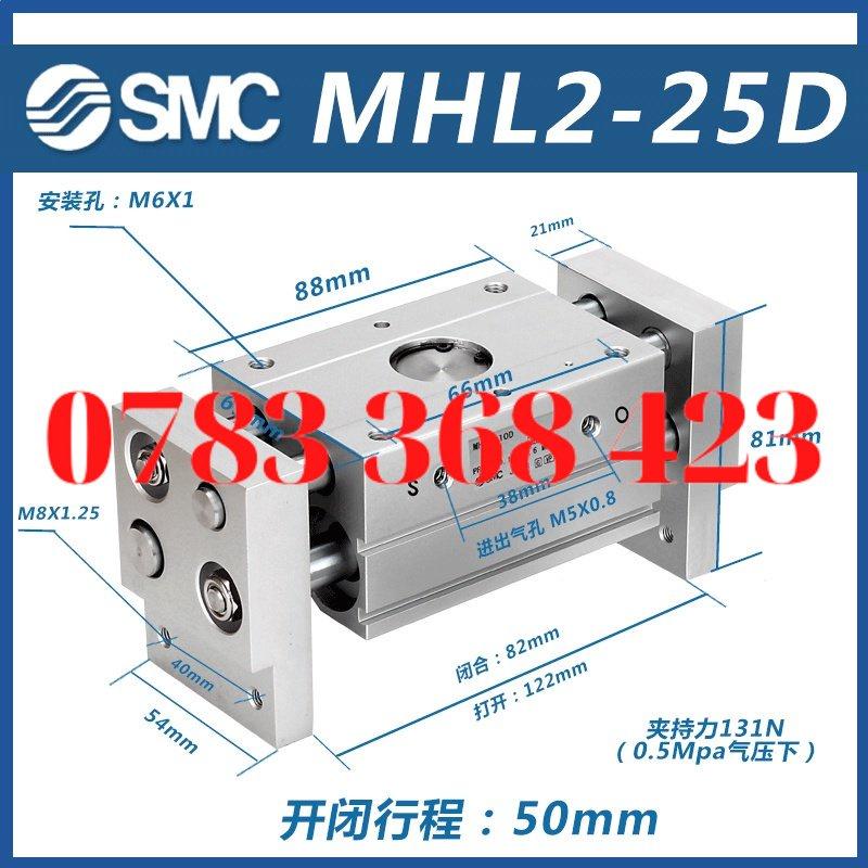 Xi lanh SMC Ngón Tay Xi Lanh Mhz2/Mhy2/Mhc2/Mhzl2/MHL2-10-16-20-25-32-40-D-DN