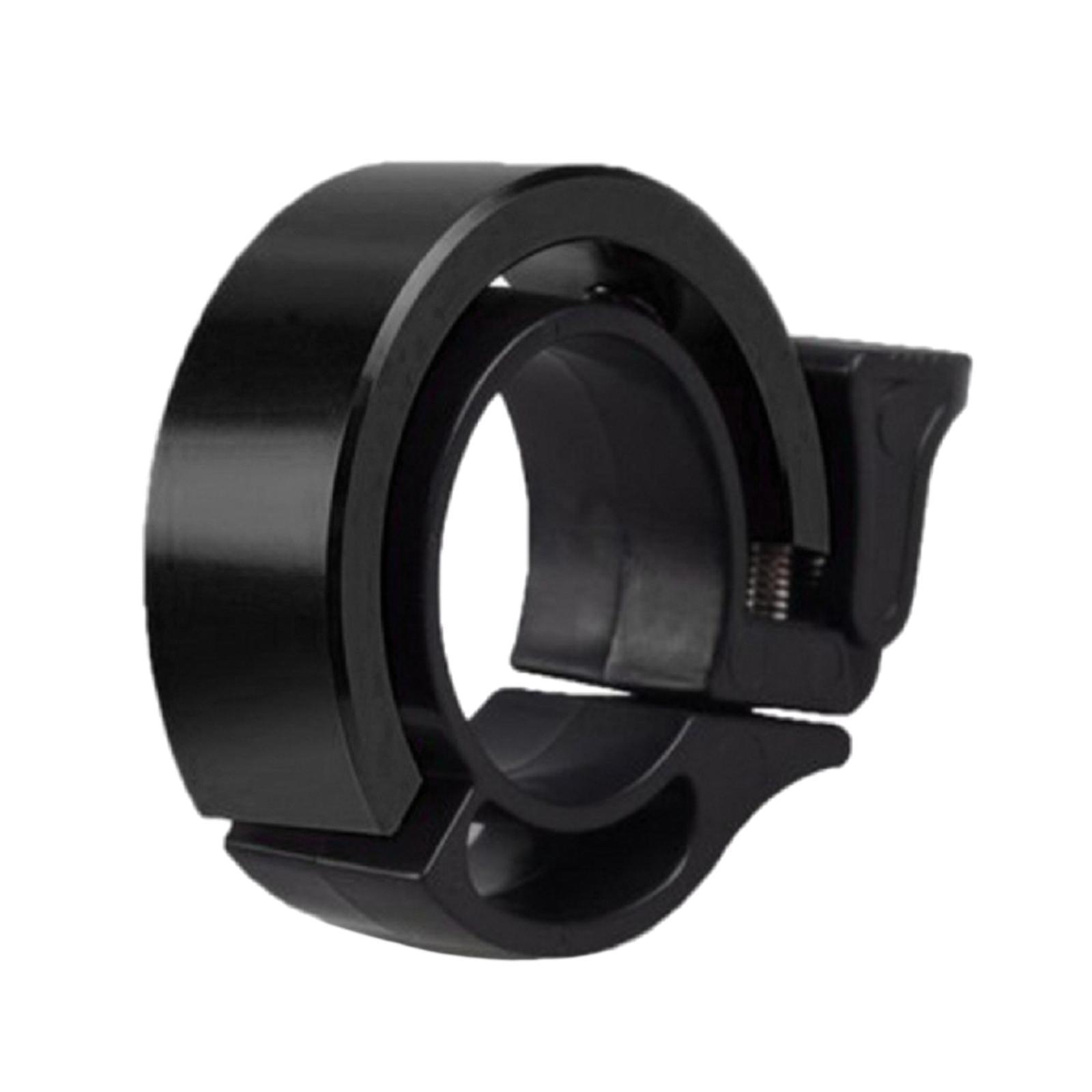 2x90db  Rings Bell  Bike Handlebar Invisible  Hooter Black