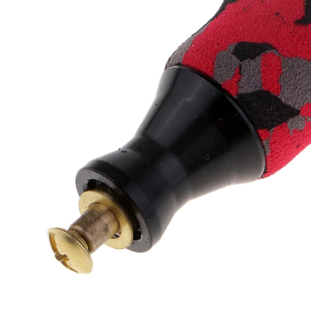 Red EVA Reel Handle Knob Fishing Reel Handle EVA Grip for Baitcasting Reel