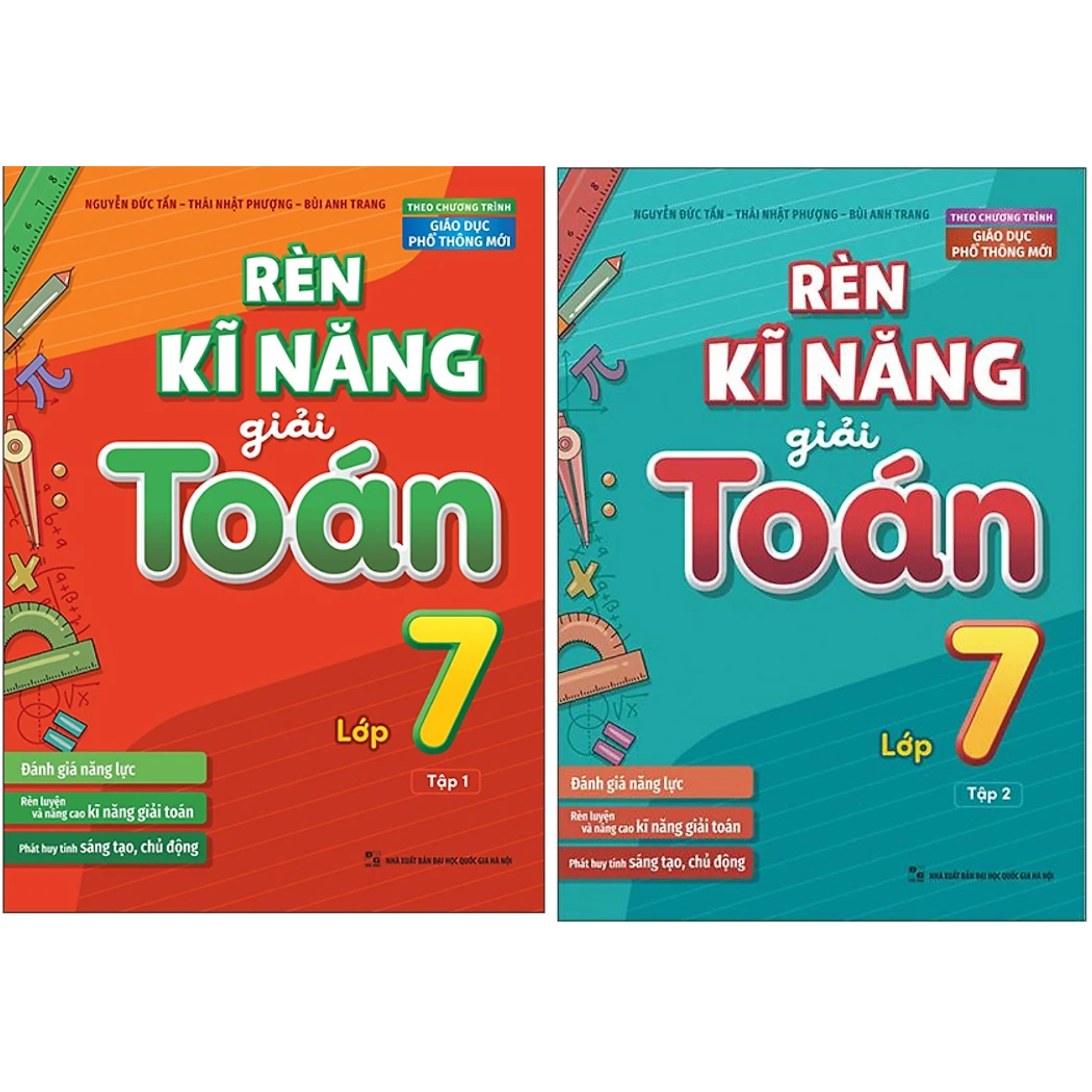 Combo 2Q: Rèn Kĩ Năng Giải Toán Lớp 7 -