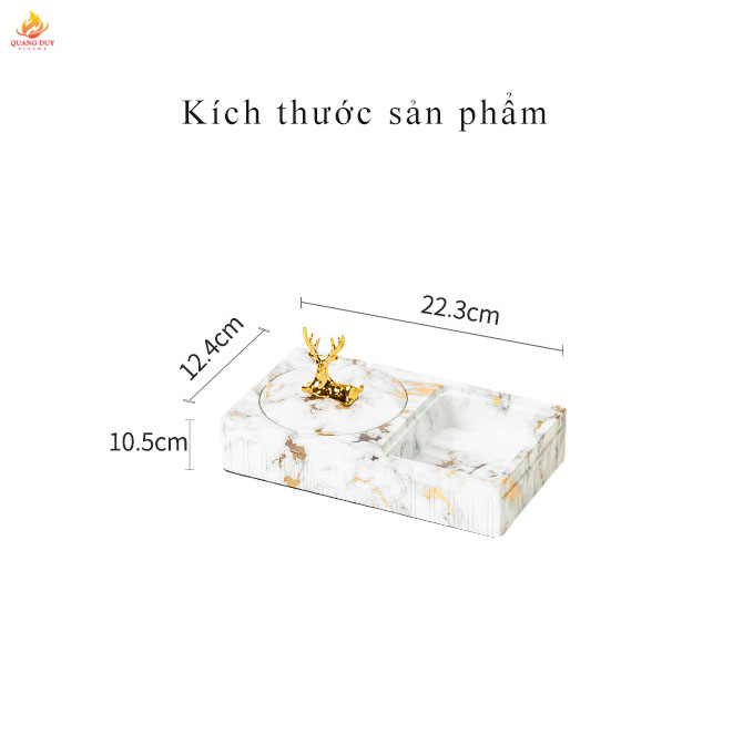Gạt tàn thuốc thiết kế sang trọng trang trí phòng khách độc lạ
