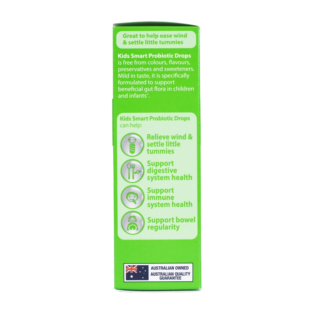 Men Vi Sinh Cho Bé Nature's Way Kids Smart Drops Probiotic - Hỗ Trợ Giảm Táo Bón, Tiêu Chảy (Chai 20ml)