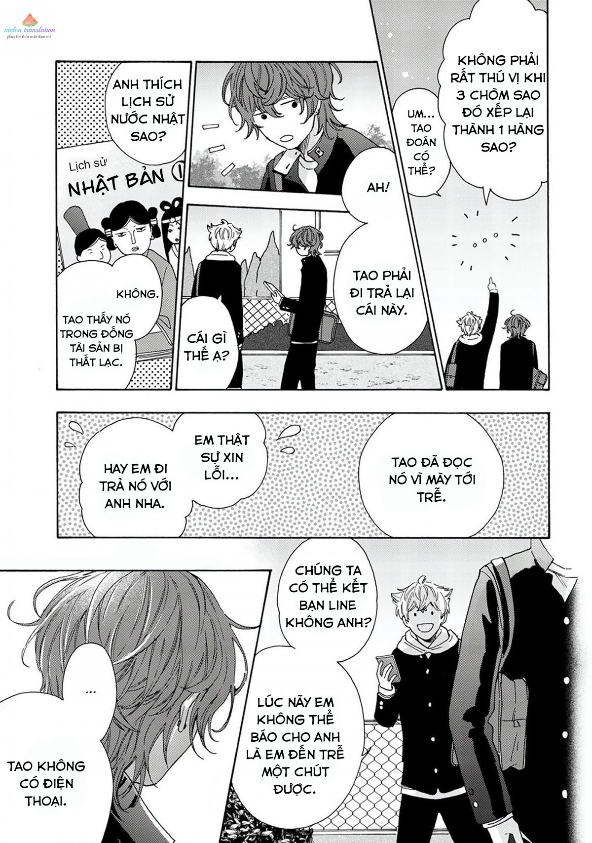 ngôi sao hạng nhất được vẽ bằng nụ hôn chapter 2 20